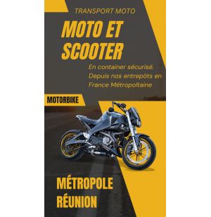 MOTO REUNION DEPUIS LA METROPOLE +900CC (hors Hybride et électrique sous condition)