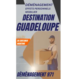 DEMENAGEMENT ROUEN(76) GUADELOUPE - 1 M3